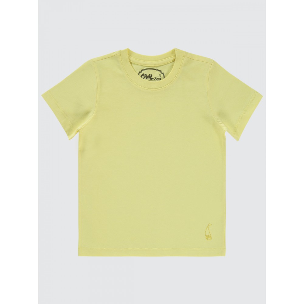 Light Yellow Boys-T-Shirt Light Yellow Boys-T-Shirt