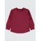 Burgundy Boys-Sweatshirt