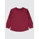Burgundy Boys-Sweatshirt Burgundy Boys-Sweatshirt