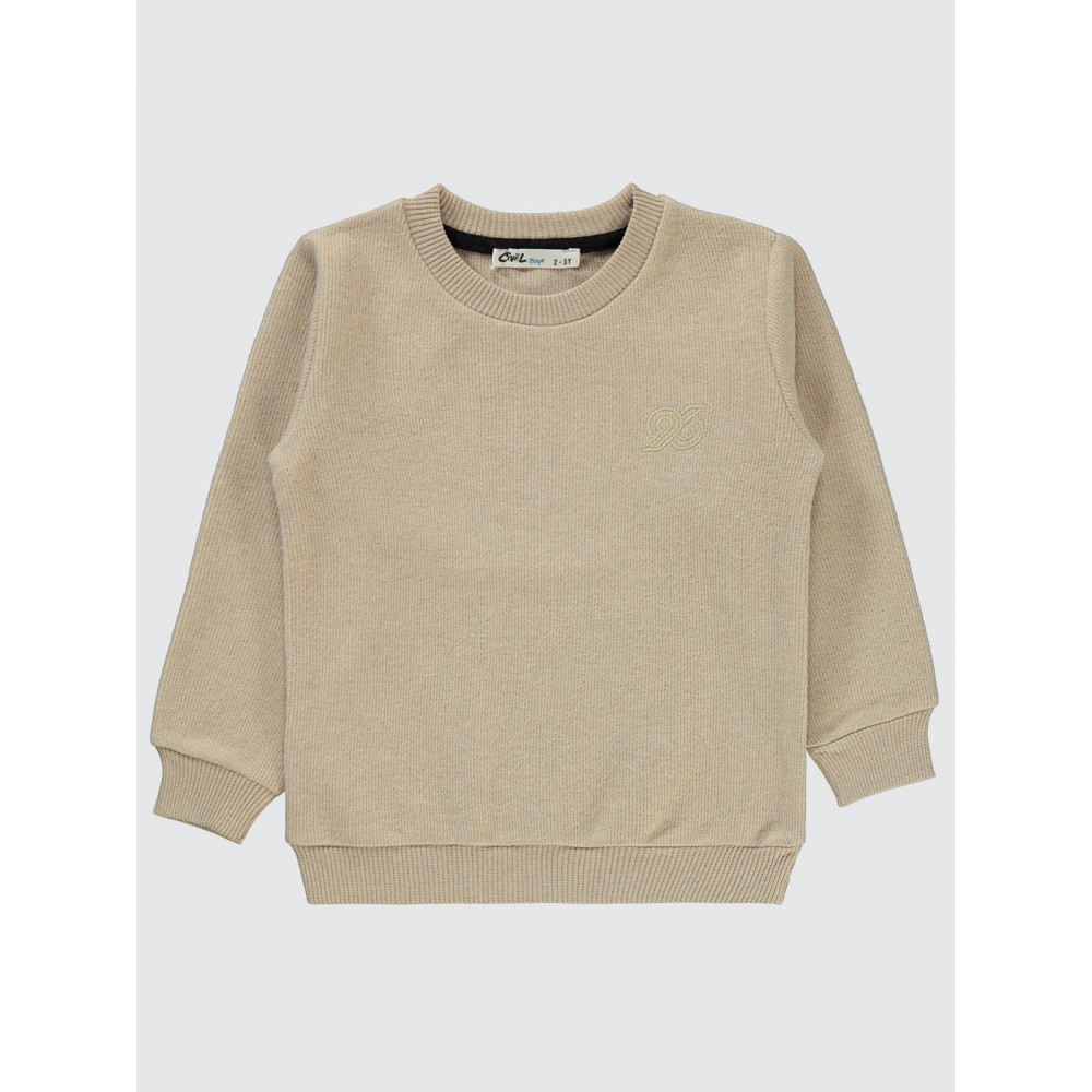 Stone Color Boys-Sweatshirt Stone Color Boys-Sweatshirt