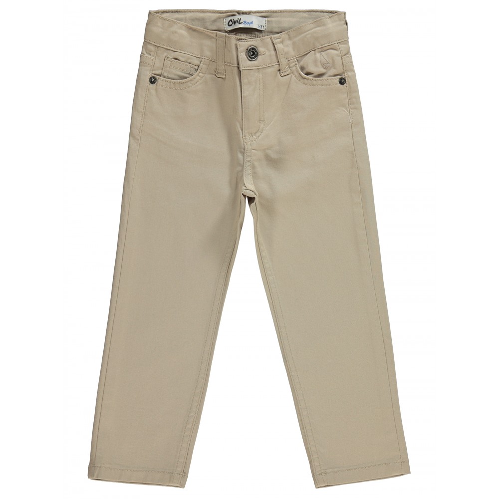 Beige Boys-Trouser Beige Boys-Trouser