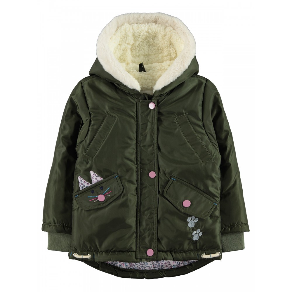 Khaki Girls-Coat Khaki Girls-Coat