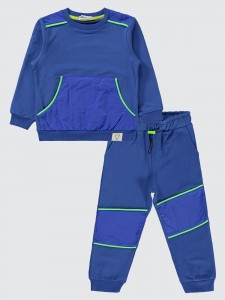 Saxe Blue Boys-Tracksuit