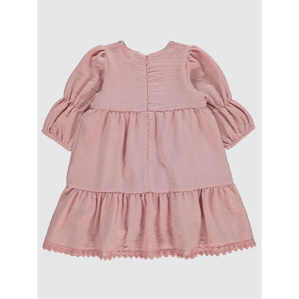 Dusty Rose Girls-Dress and Overall Dusty Rose Girls-Dress and Overall