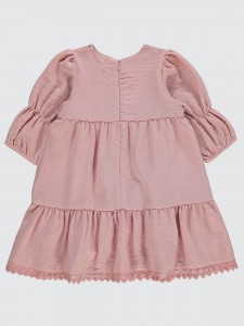Dusty Rose Girls-Dress and Overall