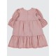 Dusty Rose Girls-Dress and Overall Dusty Rose Girls-Dress and Overall