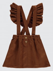 Camel Brown Girls-Dress and Overall