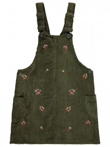 Khaki Girls-Dress and Overall