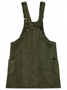 Khaki Girls-Dress and Overall