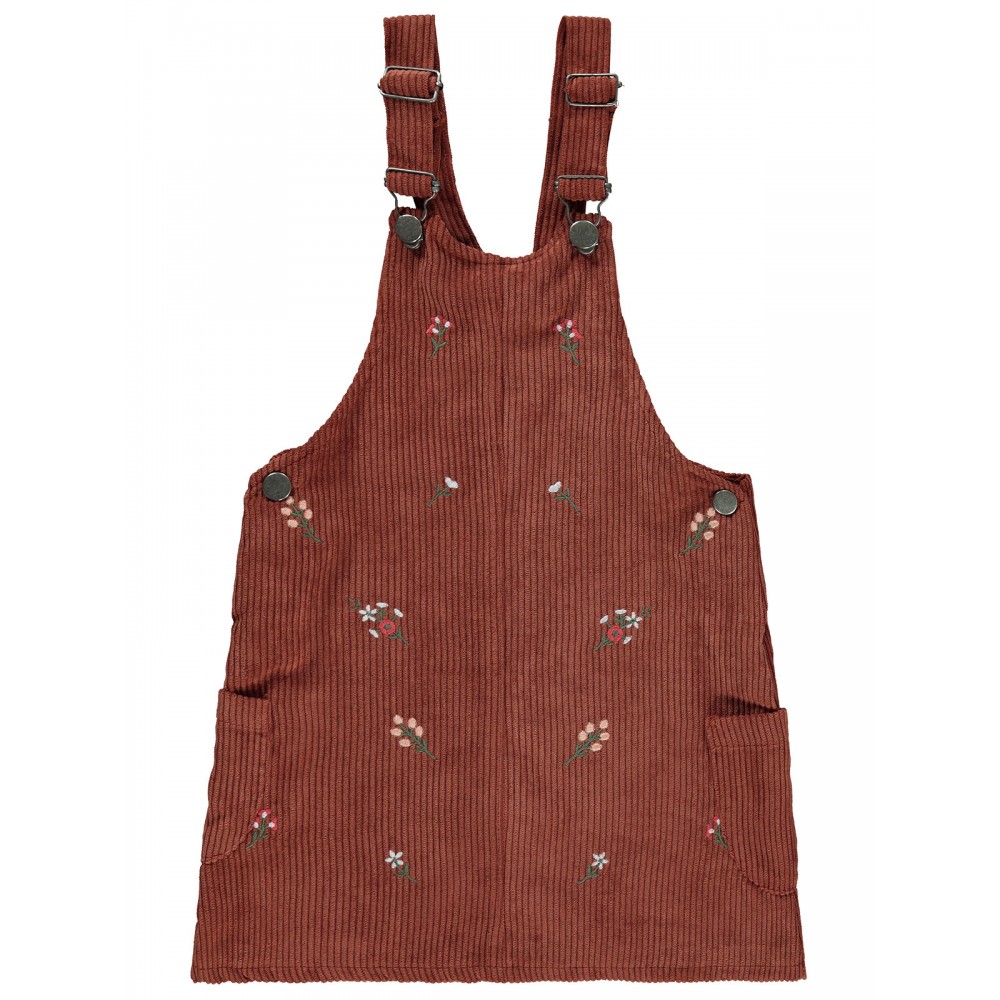 Terracotta Girls-Dress and Overall Terracotta Girls-Dress and Overall