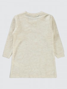 Beige Girls-Dress and Overall