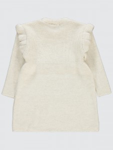 Ecru Girls-Dress and Overall