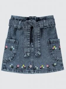 Blue Girls-Skirt
