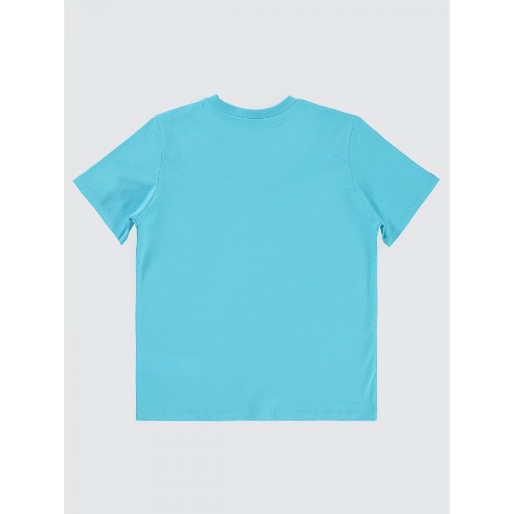 Turquoise Boys-T-Shirt Turquoise Boys-T-Shirt
