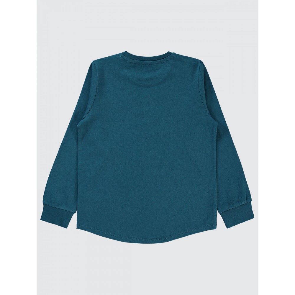 Dark Petrol Boys-Sweatshirt Dark Petrol Boys-Sweatshirt