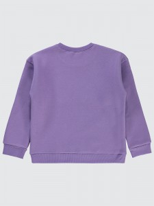 Metal Lavendar Lilac Girls-Sweatshirt