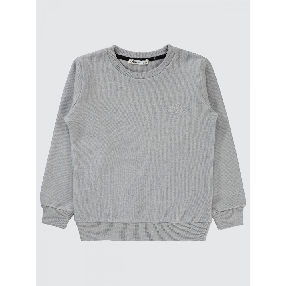 Gray Boys-Sweatshirt Gray Boys-Sweatshirt