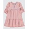 Dusty Rose Girls-Dress and Overall