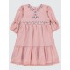 Dusty Rose Girls-Dress and Overall Dusty Rose Girls-Dress and Overall