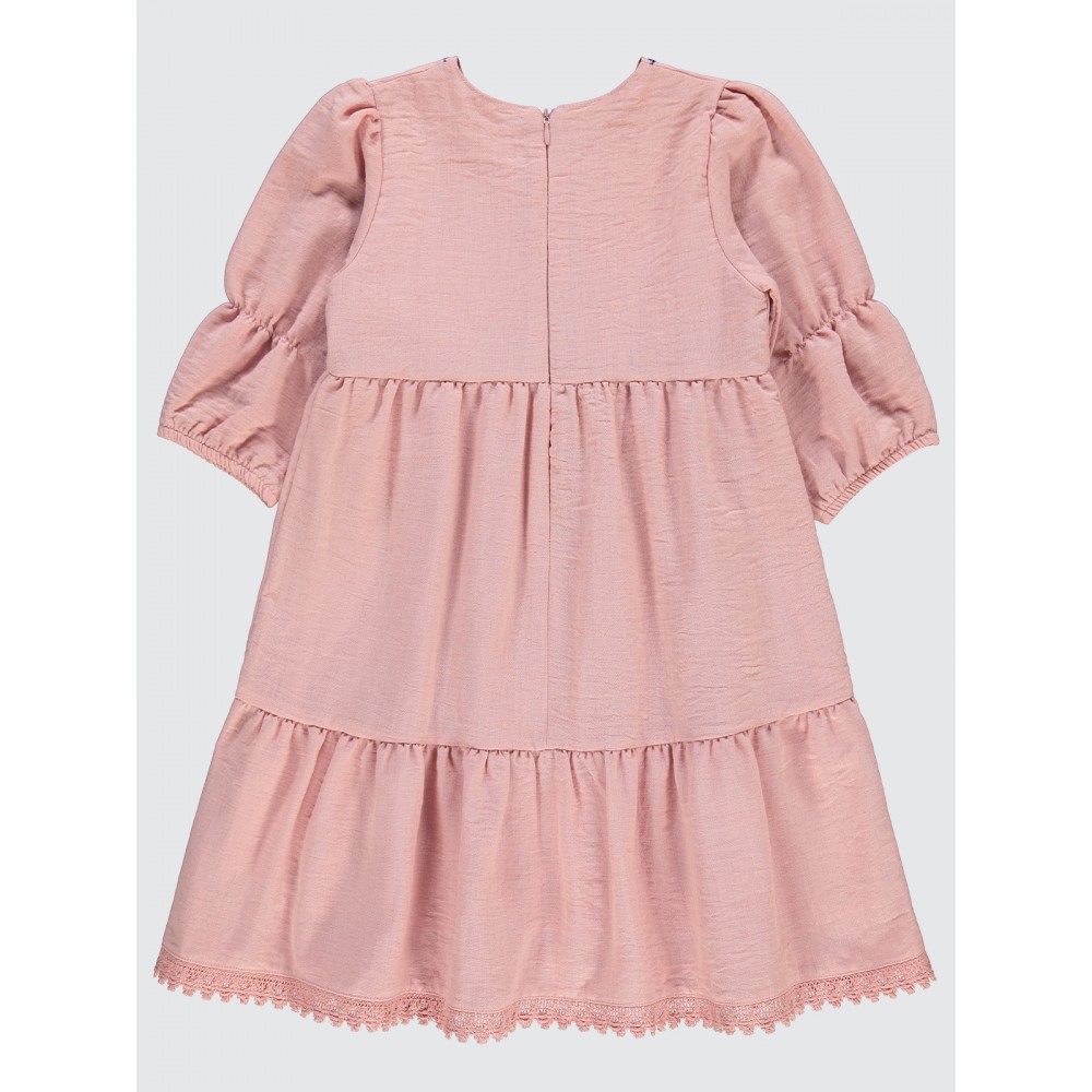 Dusty Rose Girls-Dress and Overall Dusty Rose Girls-Dress and Overall