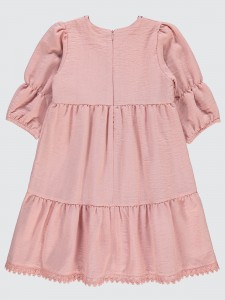 Dusty Rose Girls-Dress and Overall