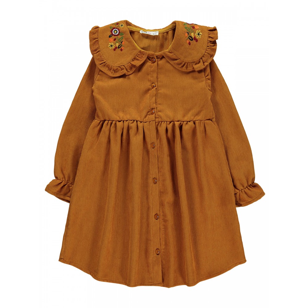 Mustard Girls-Dress and Overall Mustard Girls-Dress and Overall