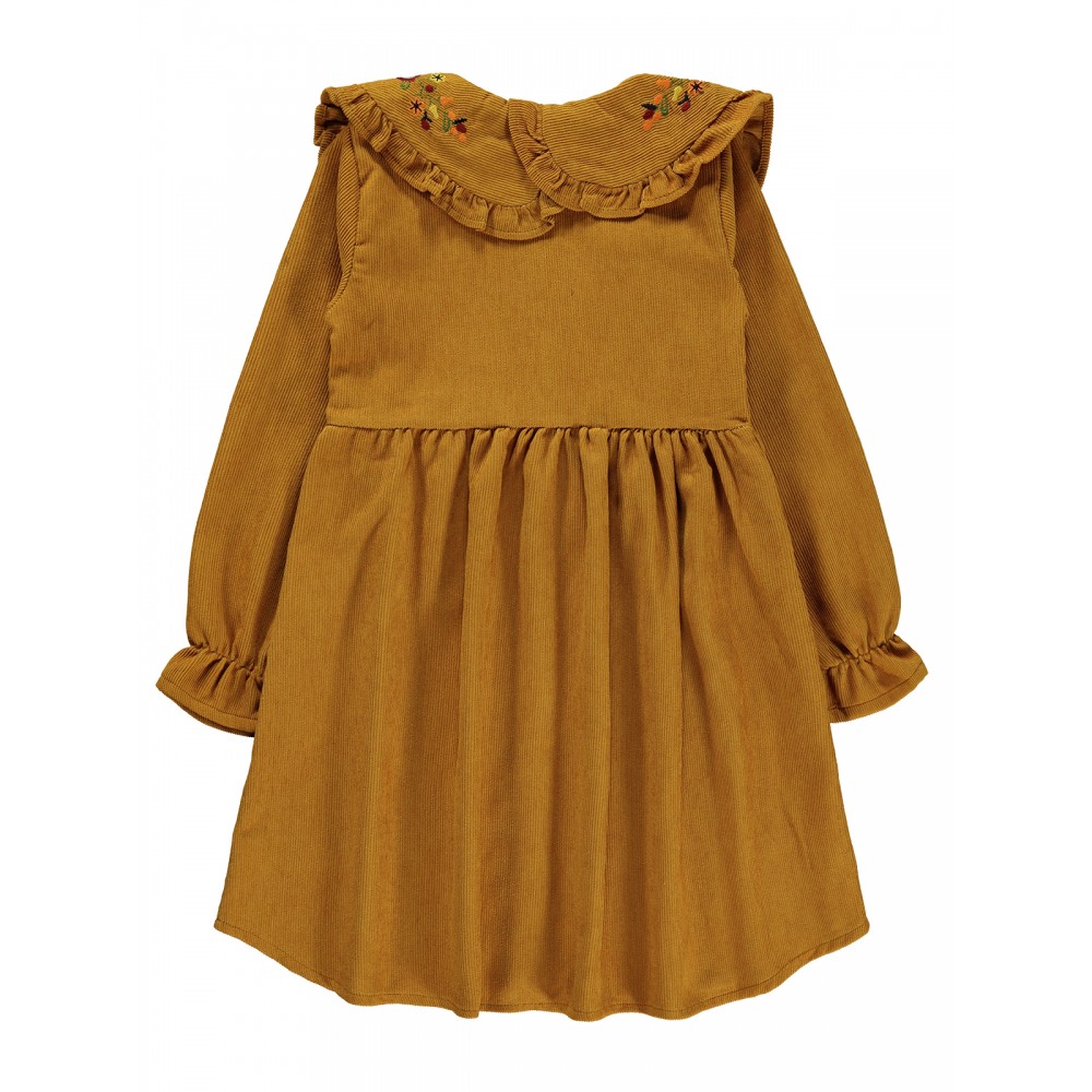 Mustard Girls-Dress and Overall Mustard Girls-Dress and Overall