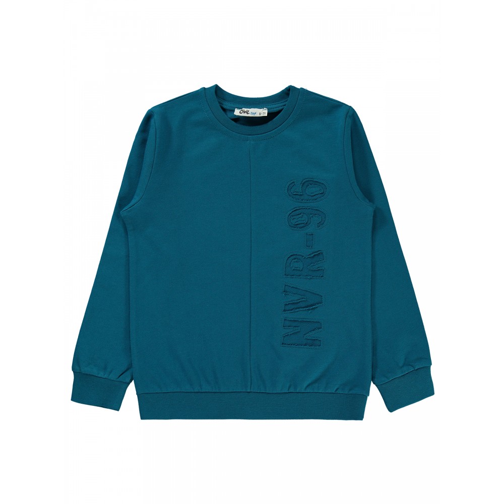 Sea Green Boys-Sweatshirt Sea Green Boys-Sweatshirt
