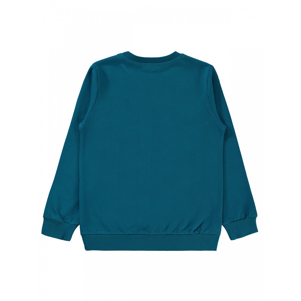 Sea Green Boys-Sweatshirt Sea Green Boys-Sweatshirt