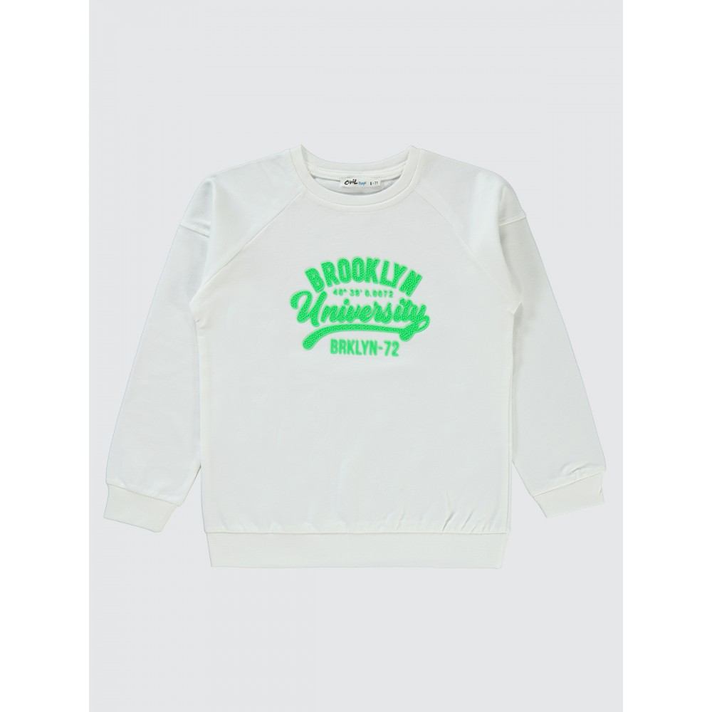 Ecru Boys-Sweatshirt Ecru Boys-Sweatshirt