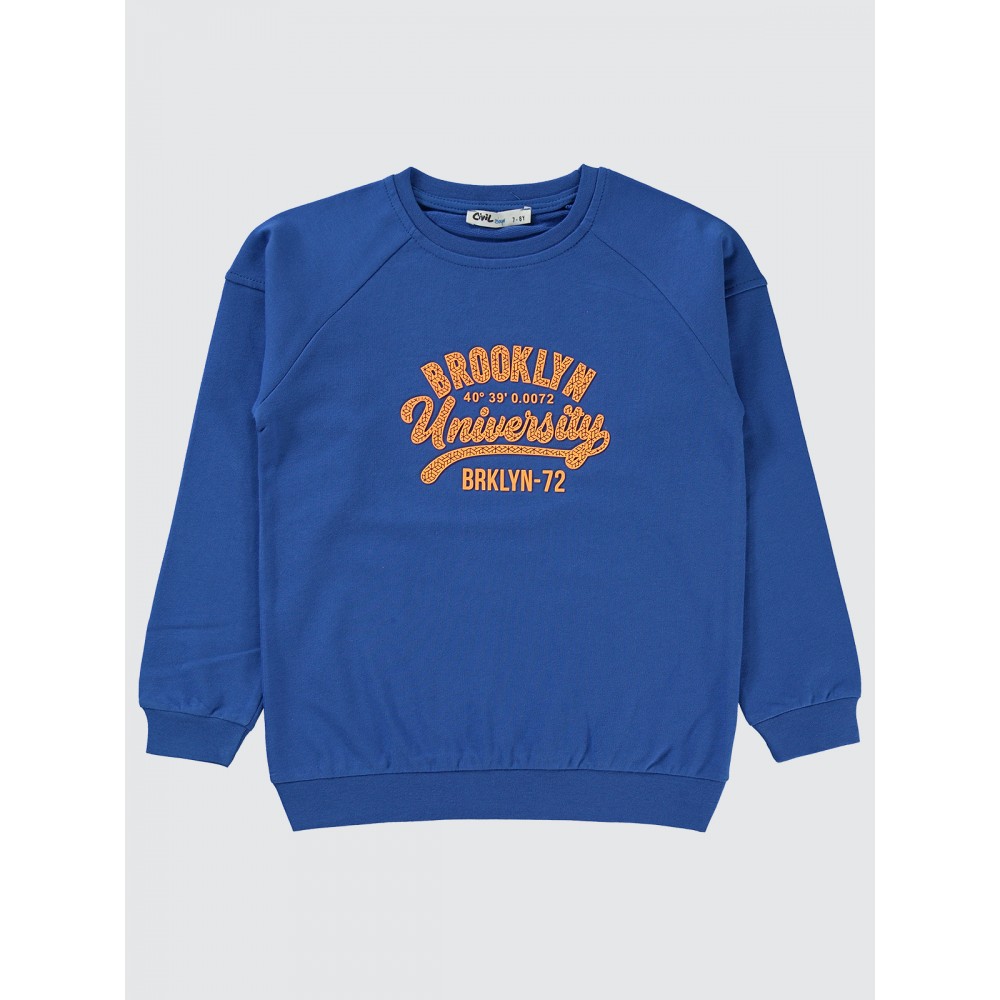 Saxe Blue Boys-Sweatshirt Saxe Blue Boys-Sweatshirt