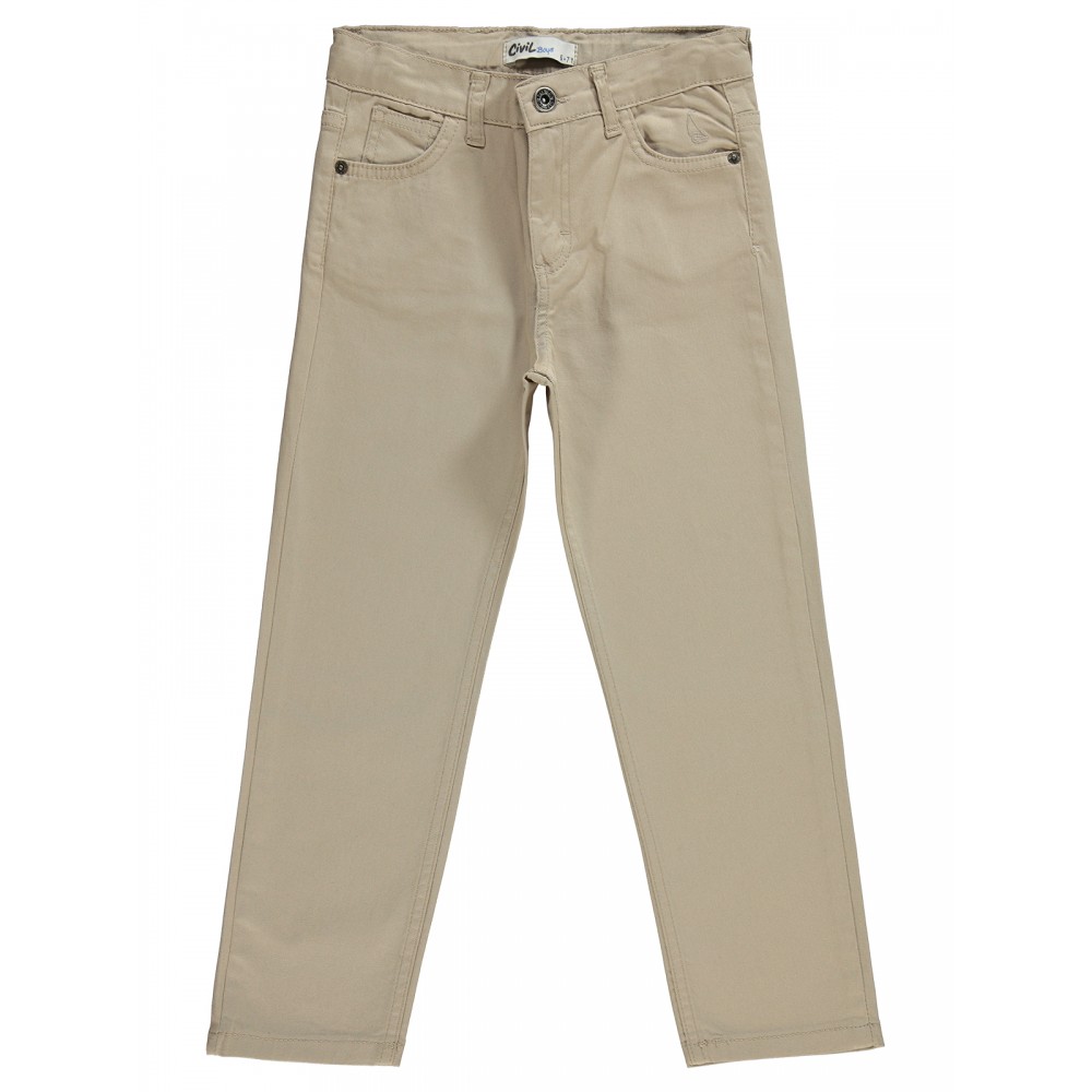 Beige Boys-Trouser Beige Boys-Trouser