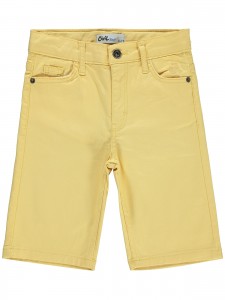Soft Yellow Boys-Capri Pants
