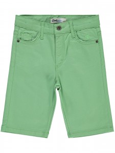 Soft Green Boys-Capri Pants