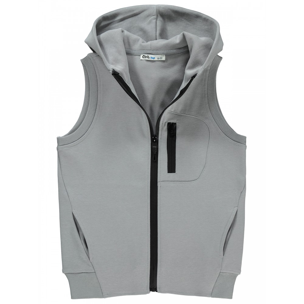 Gray Boys-Vest Gray Boys-Vest