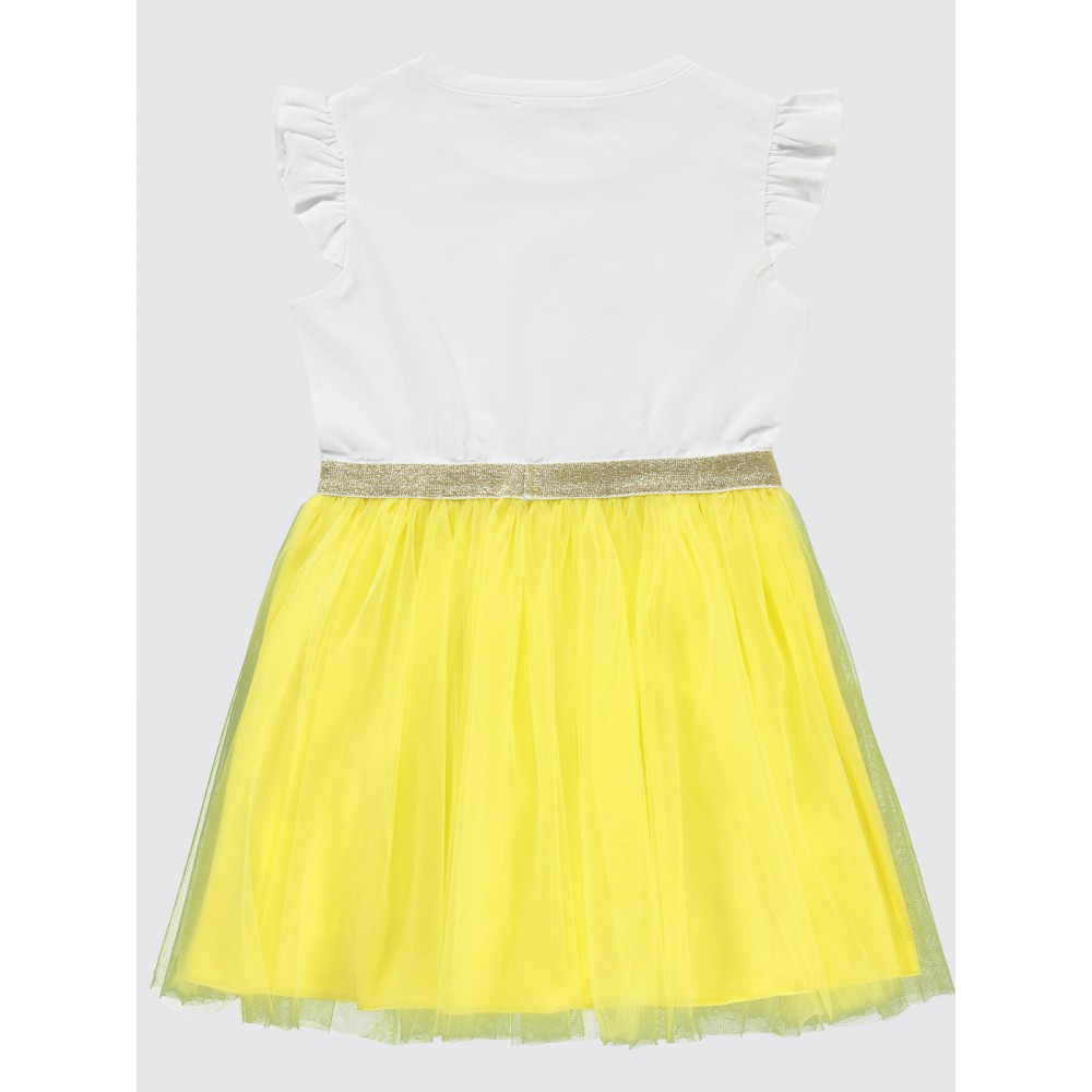 Yellow Girls-Dress and Overall Yellow Girls-Dress and Overall