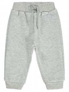 Heather Gray Melange Baby-Track Pants