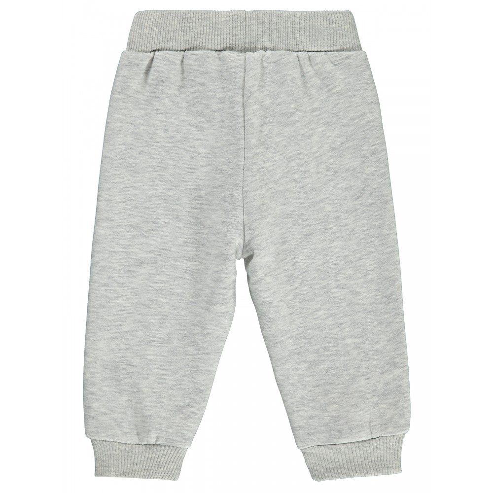 Heather Gray Melange Baby-Track Pants Heather Gray Melange Baby-Track Pants