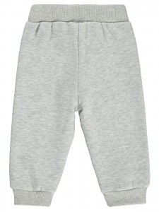 Heather Gray Melange Baby-Track Pants