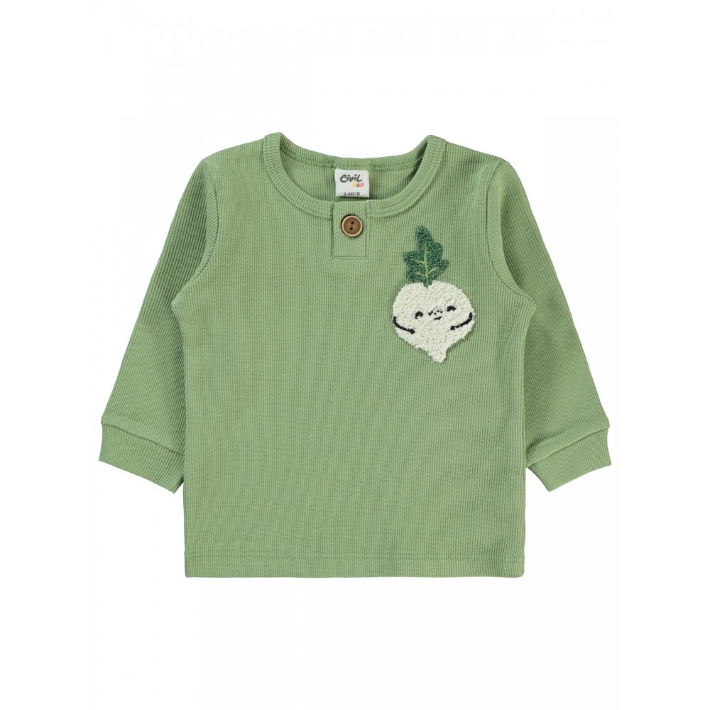 Light Khaki Baby-Sweatshirt Light Khaki Baby-Sweatshirt