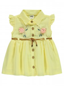 Yellow Baby-Dress and Overall