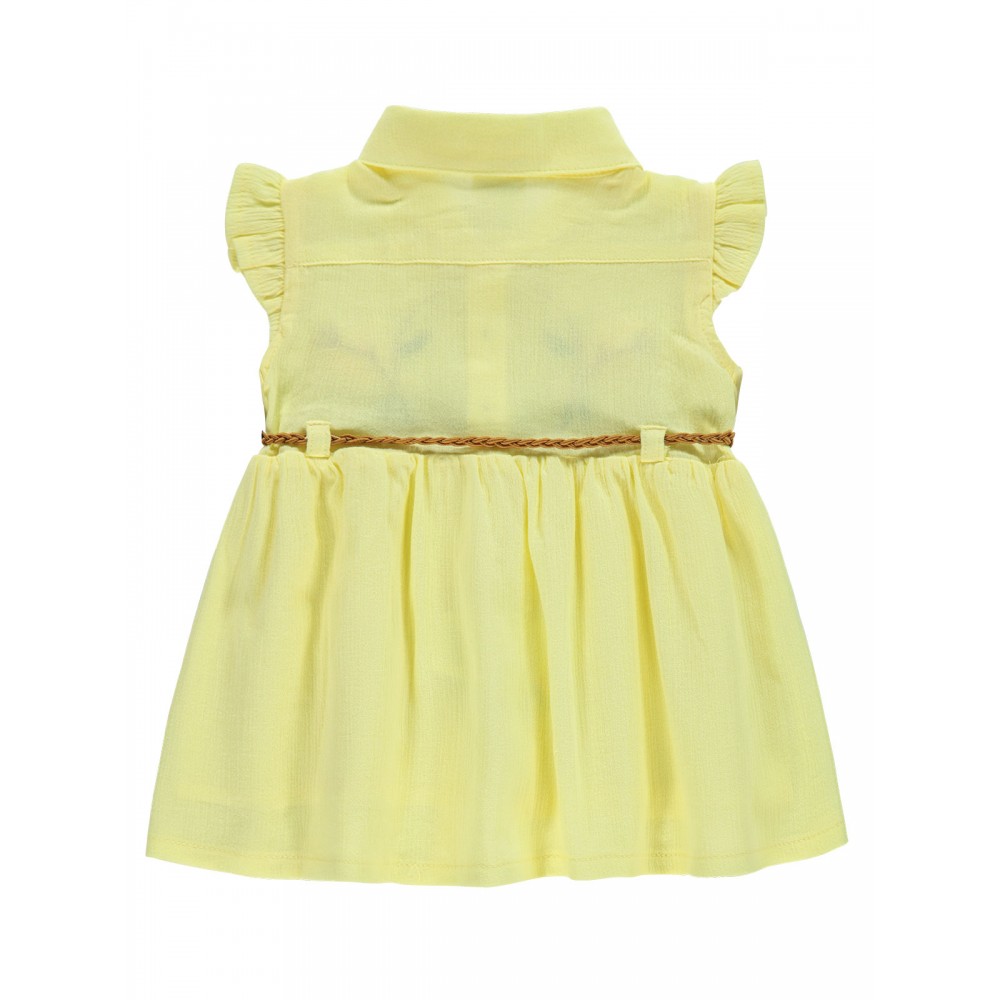 Yellow Baby-Dress and Overall Yellow Baby-Dress and Overall