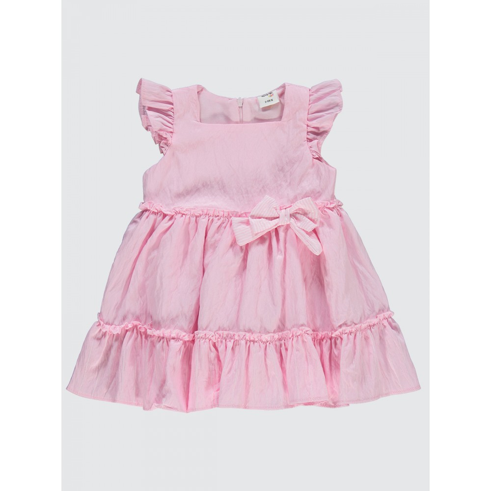 Pink Baby-Dress and Overall Pink Baby-Dress and Overall