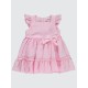 Pink Baby-Dress and Overall Pink Baby-Dress and Overall