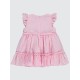 Pink Baby-Dress and Overall Pink Baby-Dress and Overall