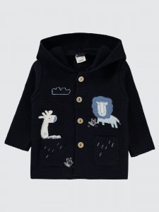 Navy Baby-Cardigan
