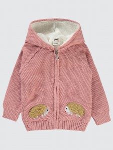 Powder Pink (Do not use) Baby-Cardigan