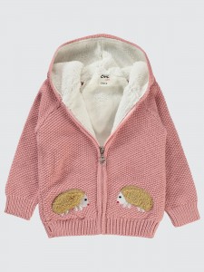 Powder Pink (Do not use) Baby-Cardigan