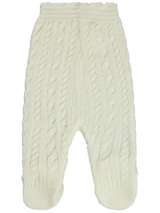 Ecru Baby-Track Pants