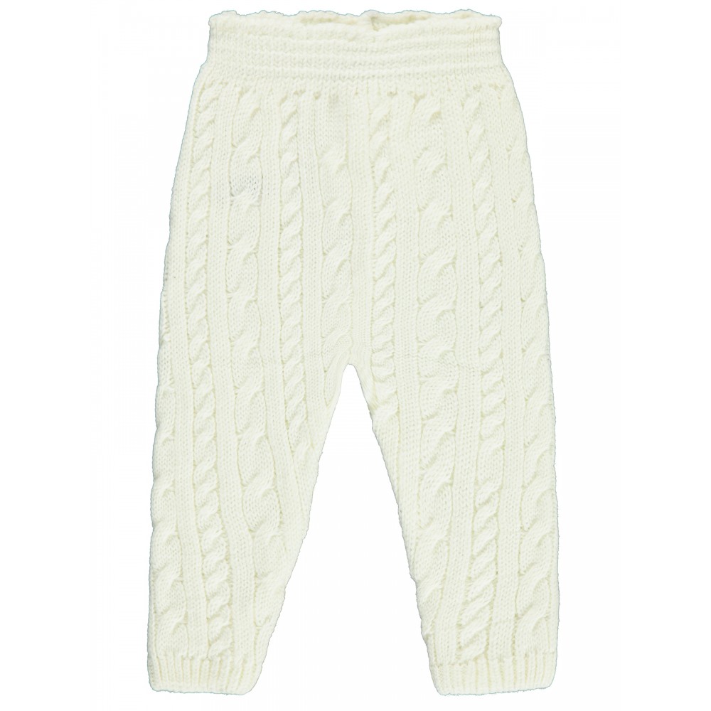 Ecru Baby-Track Pants Ecru Baby-Track Pants